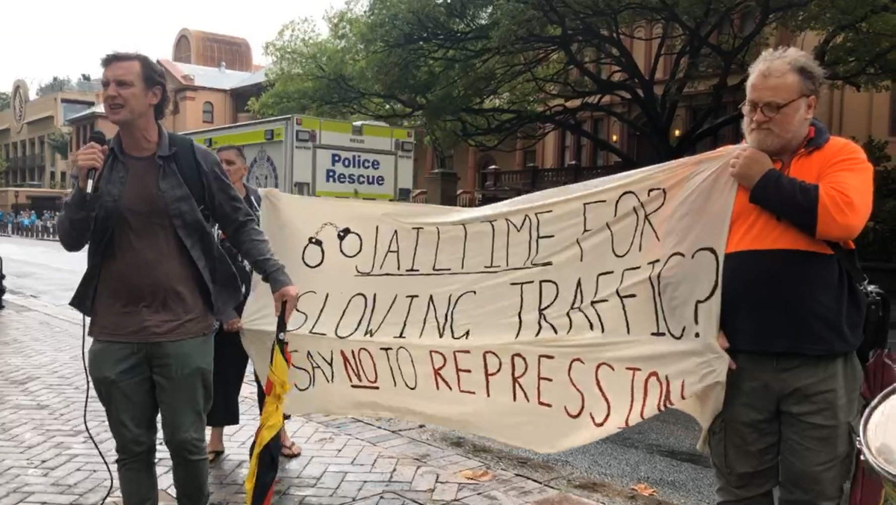 Legal groups, community organisations, unions oppose NSW anti-protest laws